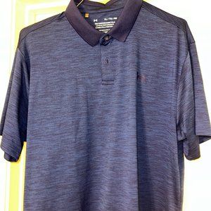 Men's Blue XL Under Armour Polo